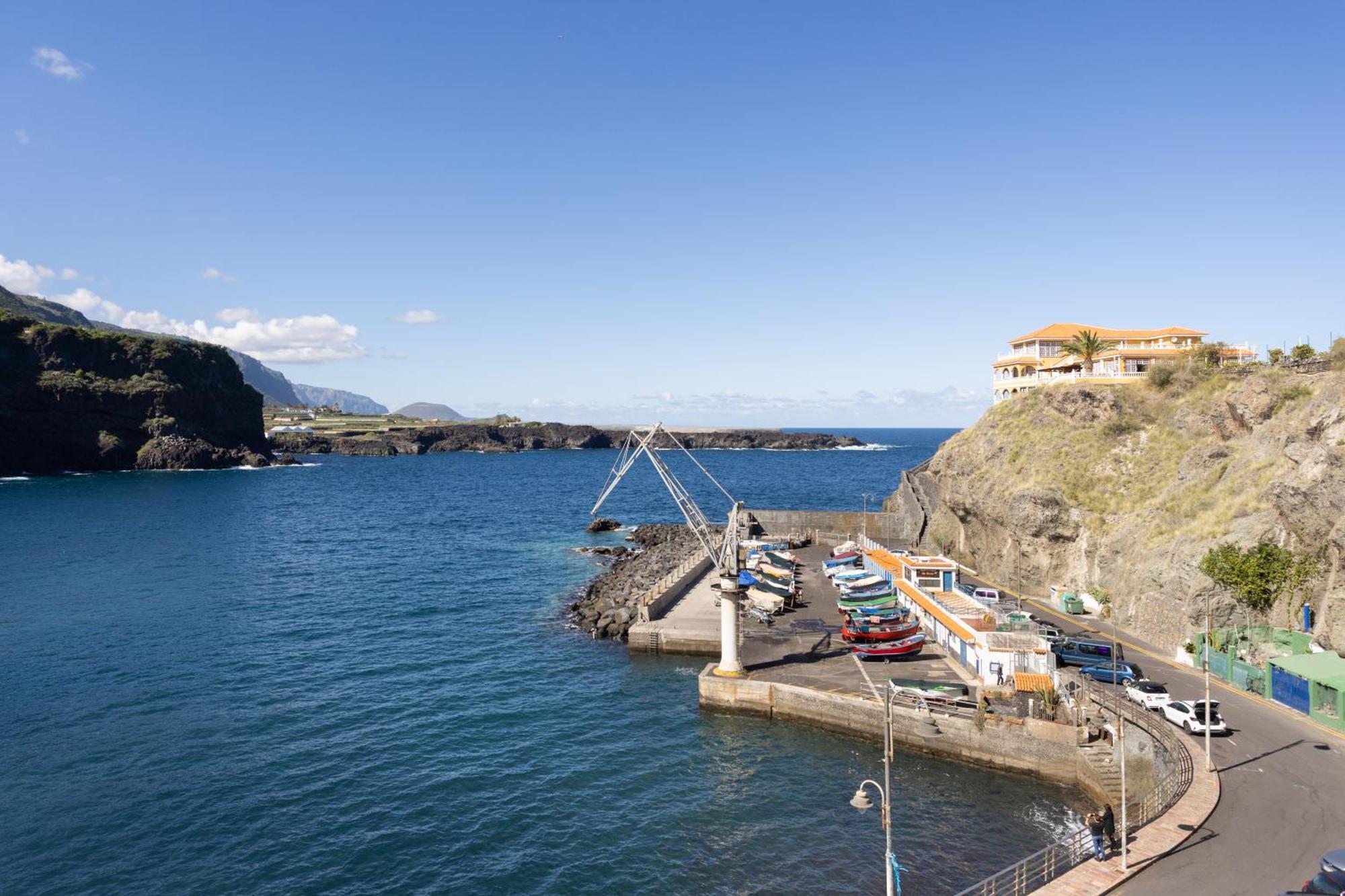 Cozy Seafront Studio With Balcony & Ocean Views San Marcos  Eksteriør billede